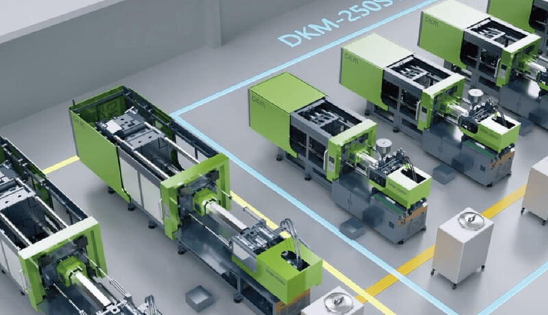 博天堂集团智能注塑生产线